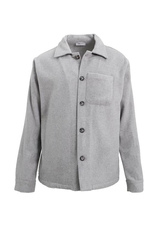 AÇIK GRİ Comfort Fit Gömlek Ceket