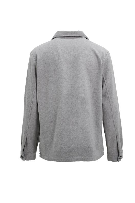 AÇIK GRİ Comfort Fit Gömlek Ceket