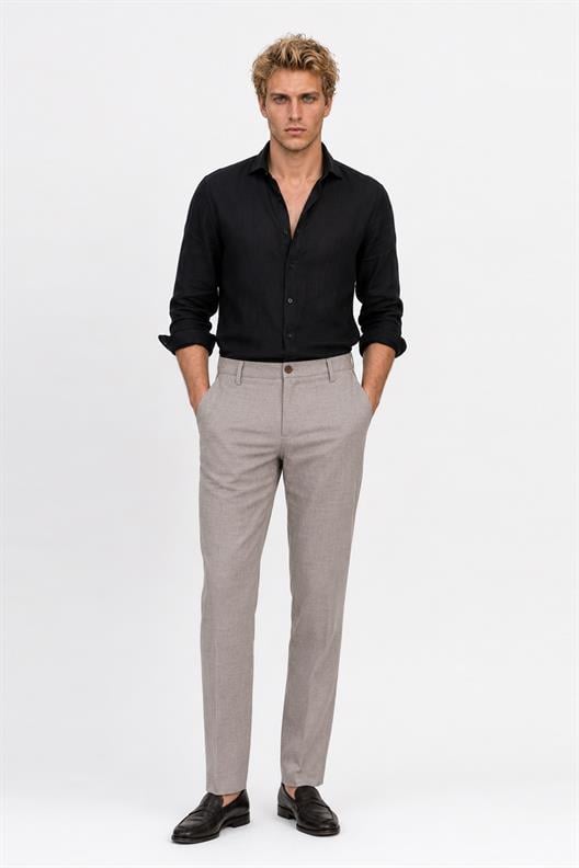 AÇIK GRİ Comfort Fit Jogger Pantolon