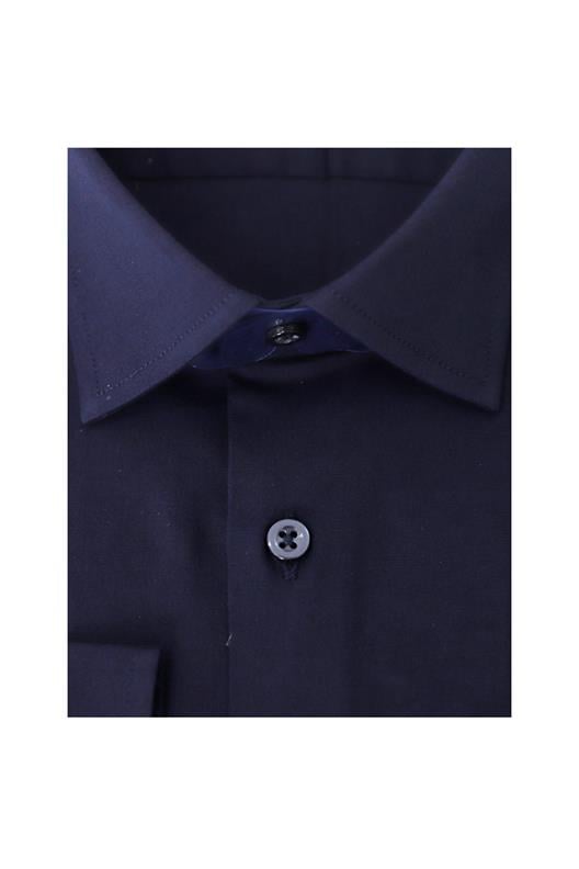 Açık Lacivert Slim Fit Uzun Kol Gömlek