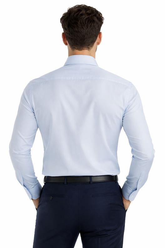 AÇIK MAVİ Comfort Fit Uzun Kol Gömlek