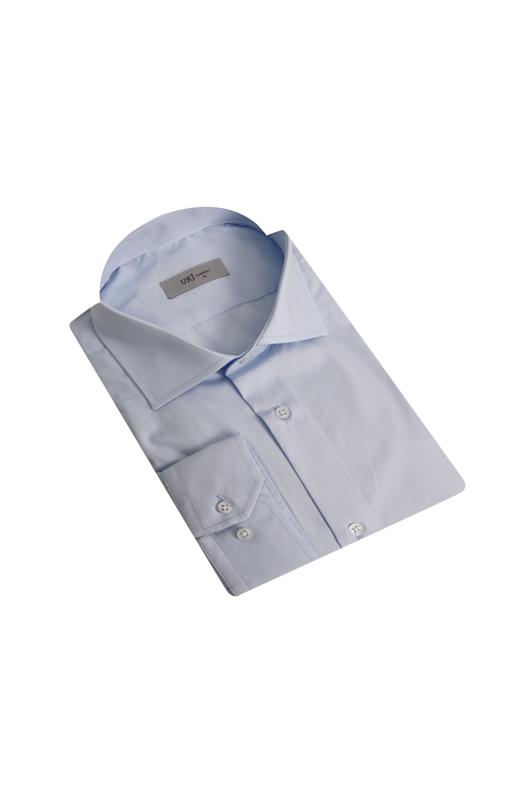 AÇIK MAVİ Comfort Fit Uzun Kol Gömlek