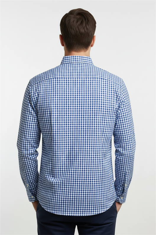 AÇIK MAVİ Comfortfit Casual Uzun Kol Gömlek