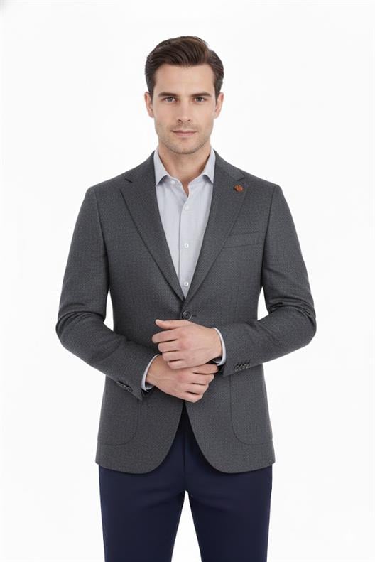 ANTRASİT Comfort Fit 6 Drop Ceket