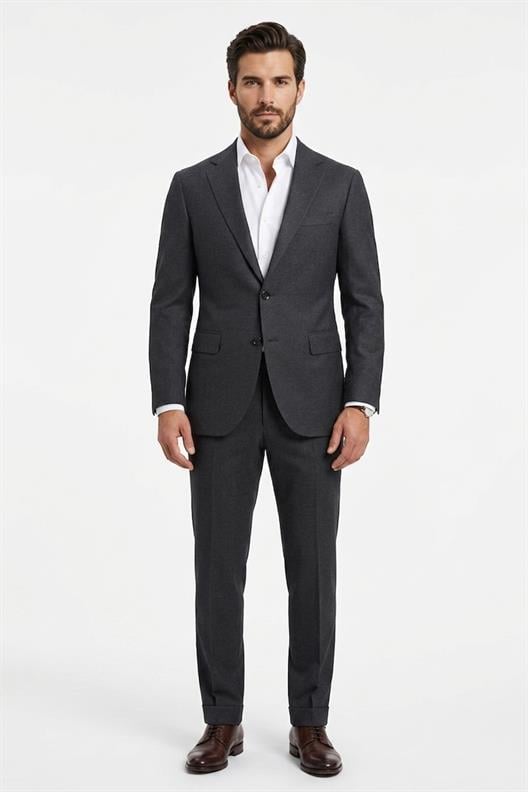 ANTRASİT Comfort Fit 6 Drop Takım Elbise