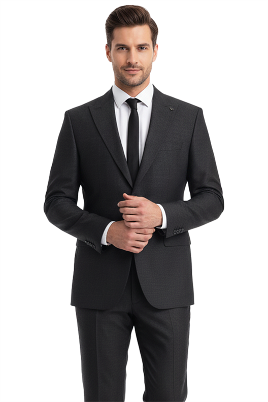 ANTRASİT Comfort Fit 6 Drop Takım Elbise