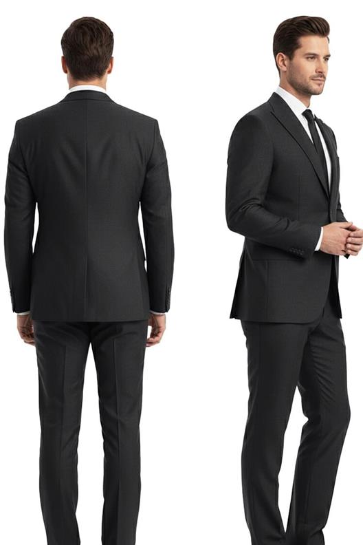 ANTRASİT Comfort Fit 6 Drop Takım Elbise