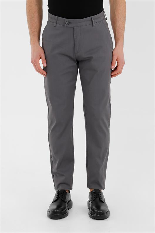 ANTRASİT Comfort Fit Chino Pantolon