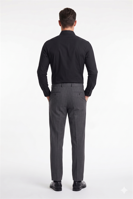 ANTRASİT Comfort Fit Klasik Pantolon