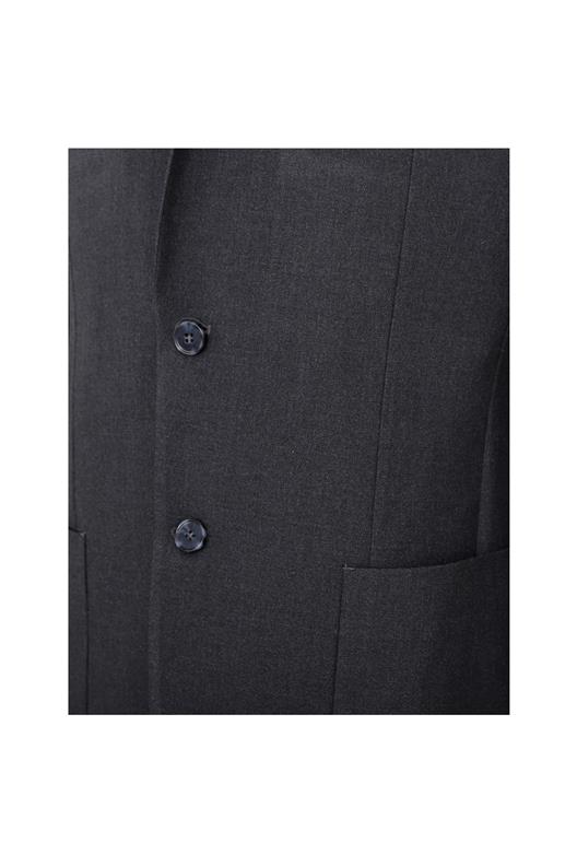 ANTRASİT Comfort Fit Mono Yaka 6 Drop Modular Takım Elbise