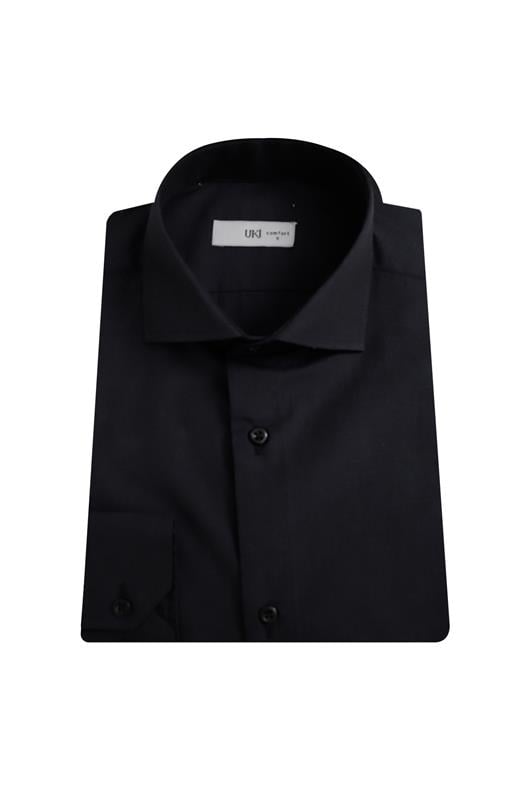 ANTRASİT Comfort Fit Uzun Kol Gömlek
