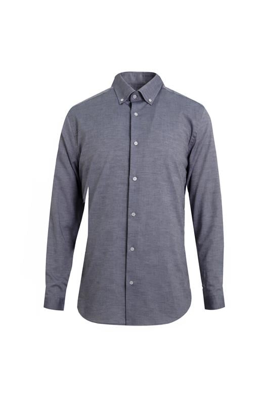 ANTRASİT Comfort Fit Uzun Kol Gömlek