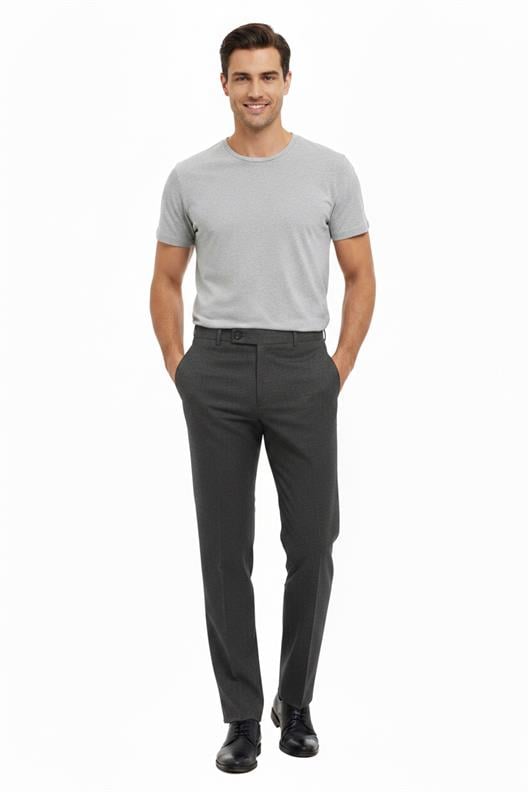 ANTRASİT Comfort Fit,Klasik Pantolon