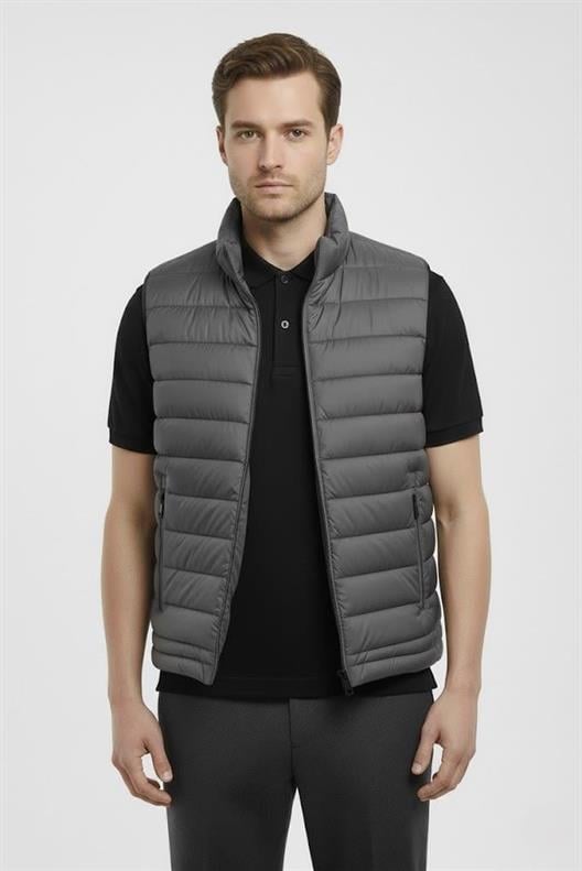 ANTRASİT Kapitone Yelek