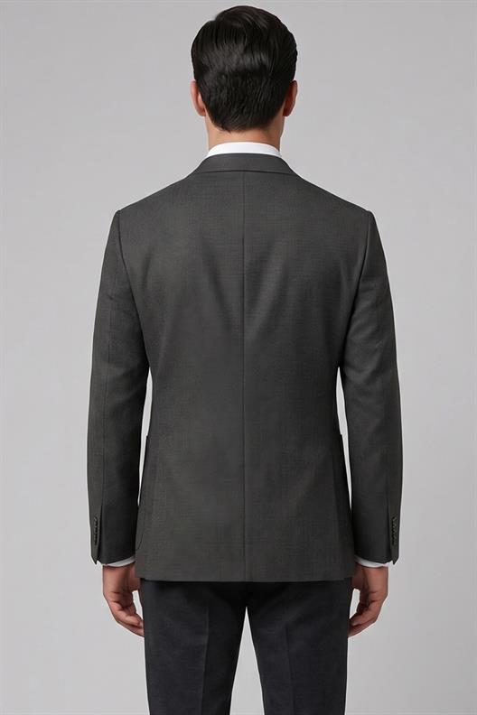 ANTRASİT Mono Yaka Klasik Ceket