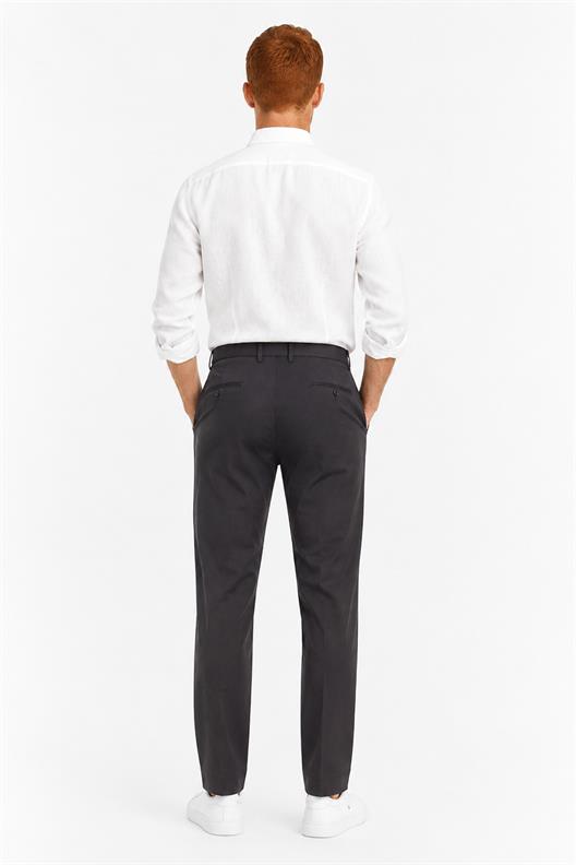 ANTRASİT Slim Fit Chino Pantolon