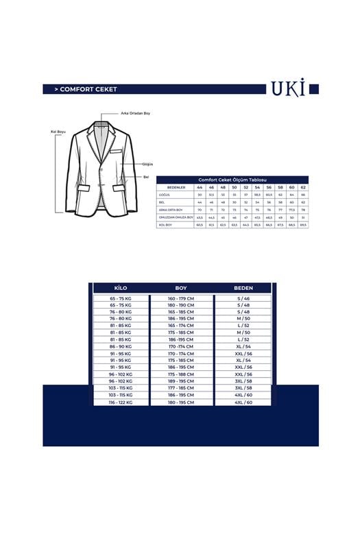 BEJ Comfort Fit 6 Drop Ceket