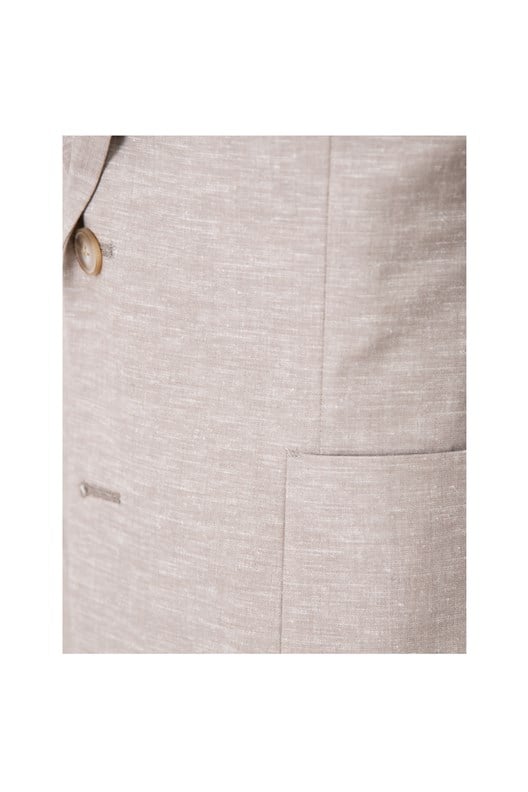 BEJ Comfort Fit Casual Keten Ceket
