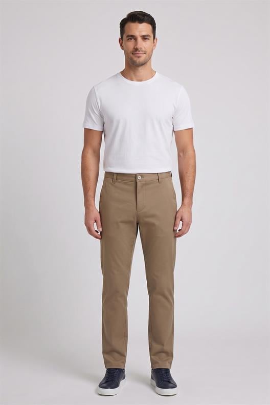 BEJ Comfort Fit Chino Pantolon