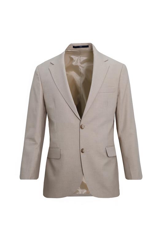 BEJ Comfort Fit, Mono Yaka, 2 Düğme Çift Yırtmaçlı , Kapaklı Cep , 6 Drop , Casual Takım Elbise