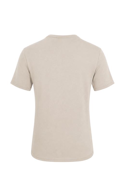 BEJ Dark In Black Modal Bisiklet Yaka T-shirt