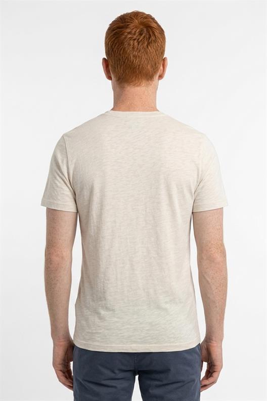 BEJ Denim Marker Modal Bisiklet Yaka T-shirt