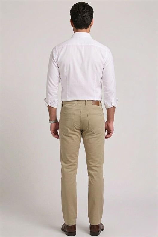 BEJ Slim Fit 5 Cep Pantolon