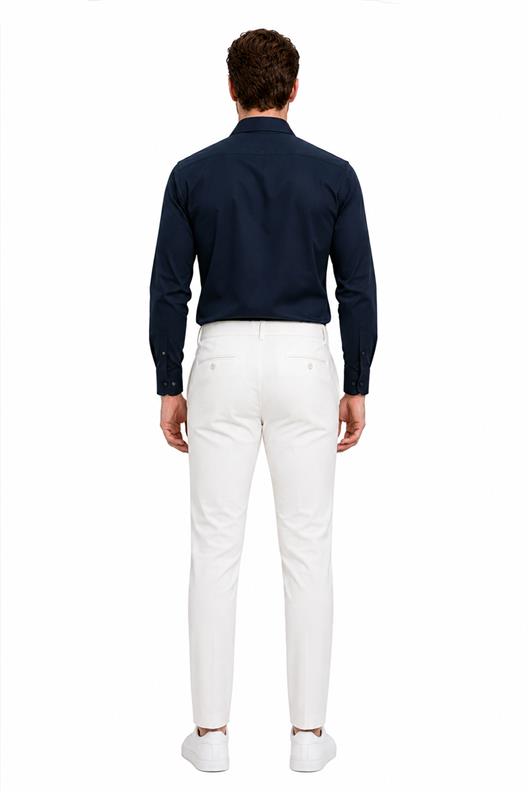 BEYAZ Comfort Fit Chino Pantolon
