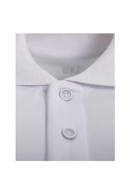 BEYAZ Comfort Fit Polo Yaka Pike T-Shirt