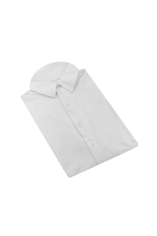 BEYAZ Comfort Fit Uzun Kol Gömlek