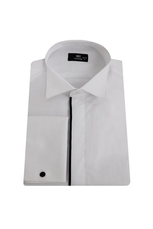 BEYAZ Smokin Gömlek