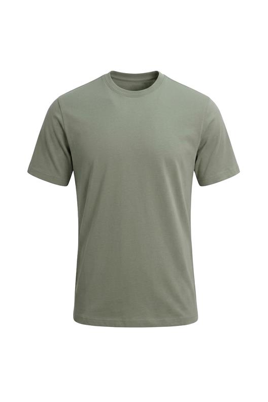 Buz Yeşili Bisiklet Yaka Basic T-Shirt