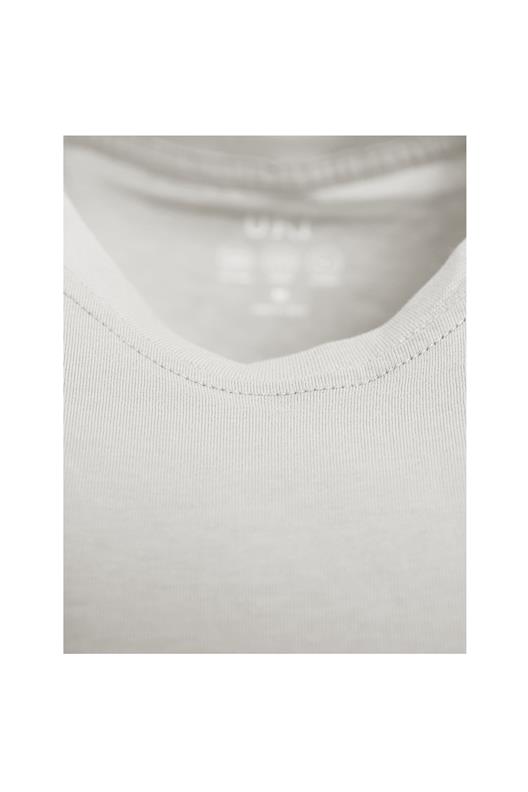EKRU Comfort Fit Bisiklet Yaka Basic T-Shirt