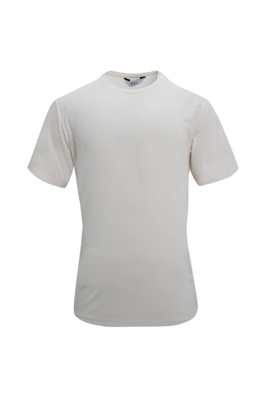 EKRU Modal Bisiklet Yaka T-shirt