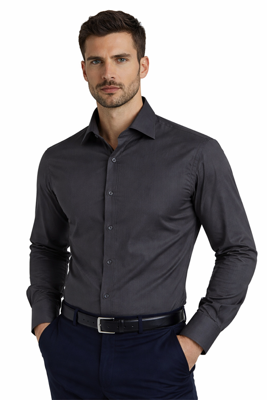 FÜME Comfort Fit Uzun Kol Gömlek