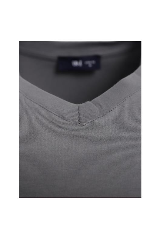 FÜME Comfort Fit V Yaka Basic T-Shirt