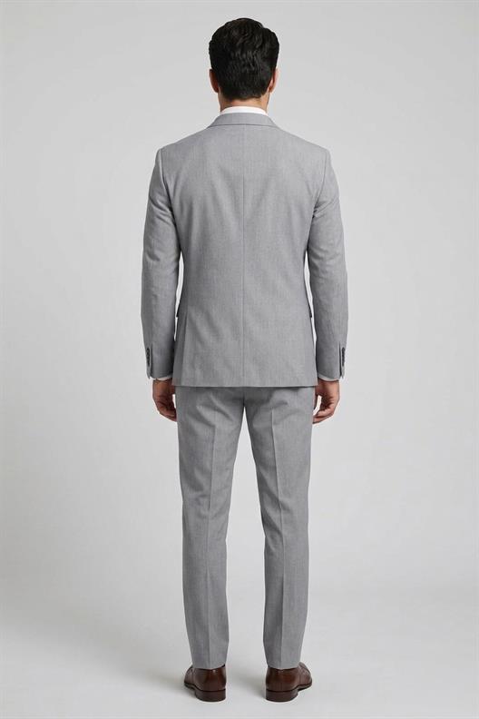 GRİ 4 Drop Klasik Takım Elbise