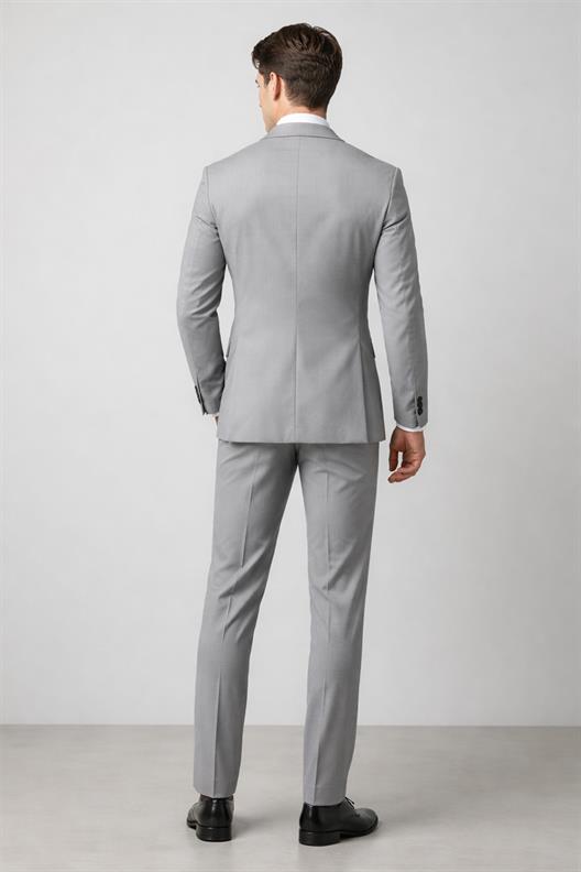 GRİ 6 Drop Klasik Takım Elbise