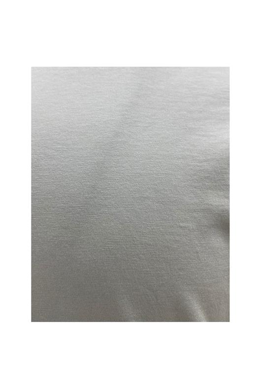 GRİ Bisiklet Yaka Basic T-Shirt