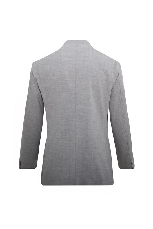 GRİ Comfort Fit 6 Drop Kruvaze Takım Elbise