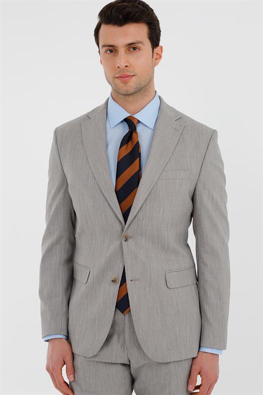 GRİ Comfort Fit 6 Drop Takım Elbise