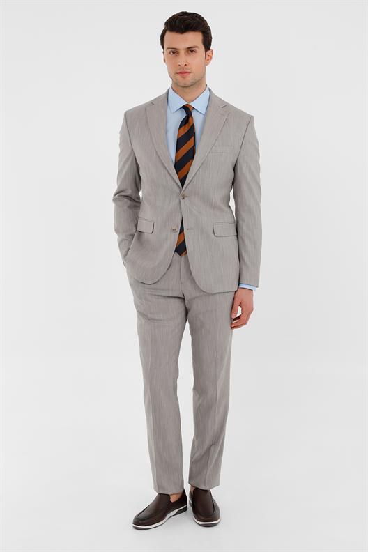 GRİ Comfort Fit 6 Drop Takım Elbise