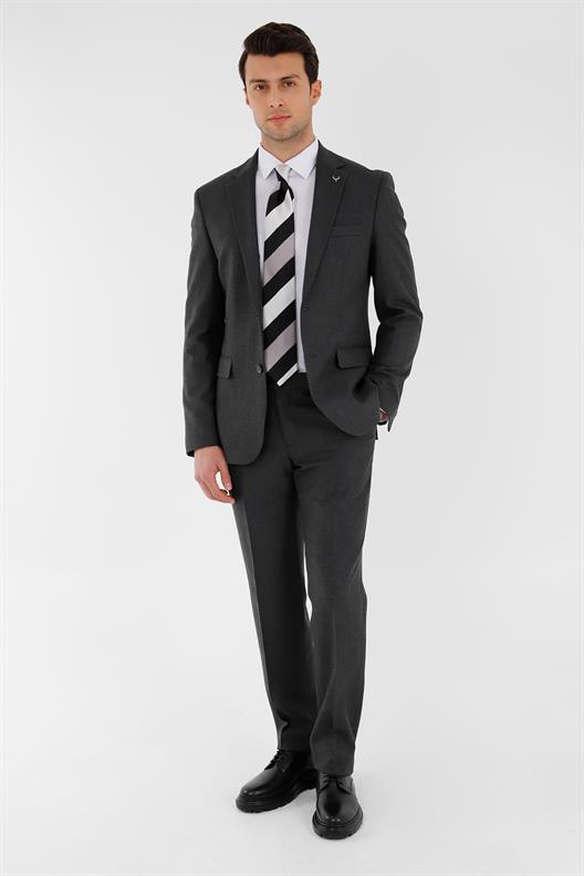 GRİ Comfort Fit 6 Drop Takım Elbise