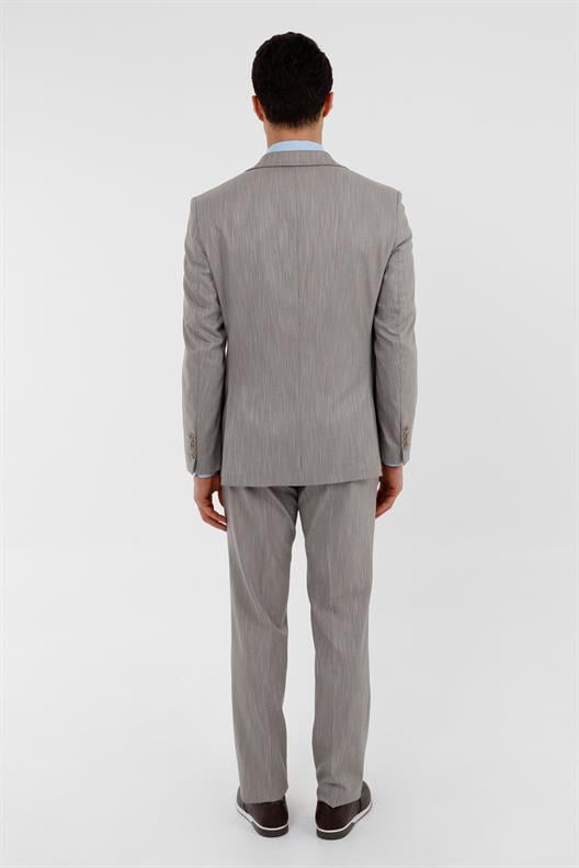 GRİ Comfort Fit 6 Drop Takım Elbise