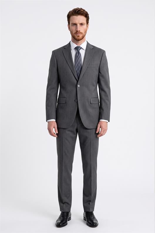 GRİ Comfort Fit 6 Drop Takım Elbise