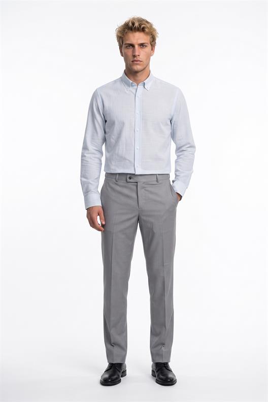 GRİ Comfort Fit Klasik Pantolon