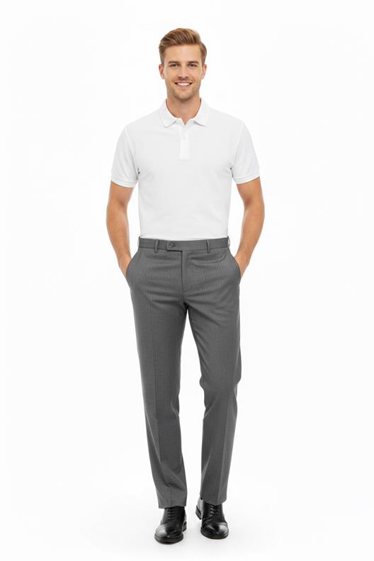 GRİ Comfort Fit,Klasik Pantolon