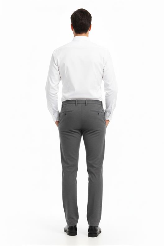 GRİ Comfort Fit,Klasik Pantolon