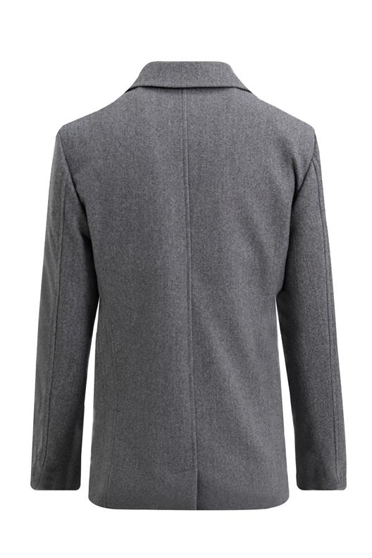 GRİ Mono Yaka Kaban