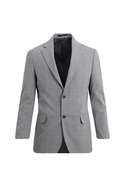 GRİ Mono Yaka Klasik Ceket